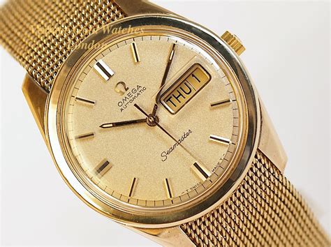 omega seamaster 1970 gold|omega seamaster 1970s for sale.